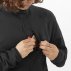 Salomon Essential LightWarm Hybrid M Black Sweatshirt