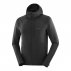 Salomon Essential LightWarm Hybrid M Black Sweatshirt