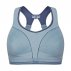 stanik shock absorber ultimate run bra błękitny